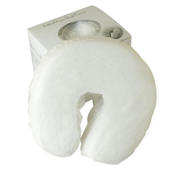 Face Rest Cover Spunbonded Polypropylene White 50/Bx, 12 BX/CA