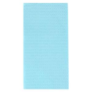 Choice Contour Neck Patient Bib 2 Ply Tiss/Poly Bck 17 in x 18 in Bl Dsp 500/Ca