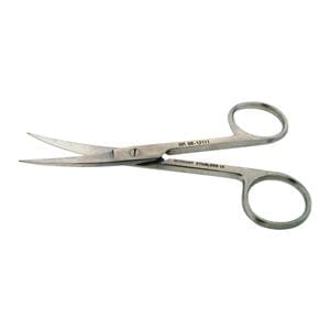 Operating Scissors Curved 4-1/2" Stainless Steel Non-Sterile Reusable Ea