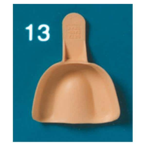 Waterpik Sani-Trays® Disposable 1Arch Impression Tray Solid 13 Md Upr 12/Bx