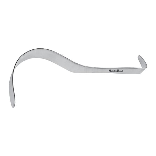 Meister-Hand Deaver Retractor 3x12" Stainless Steel Ea