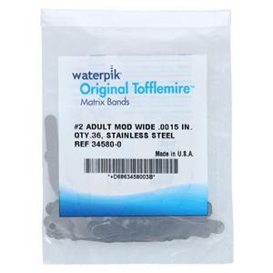 Waterpik Original Tofflemire® Matrix Band 0.0015 in Size 36/Pk