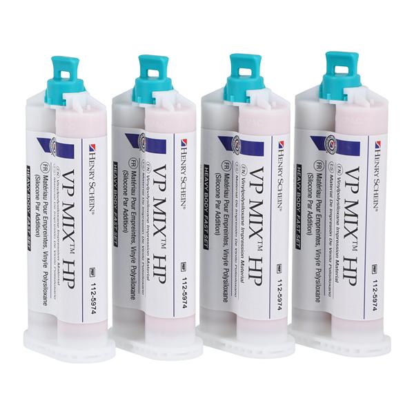 VP Mix HP Impression Material Fast Set Heavy Body Berry 4/Bx