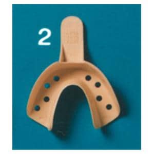 Waterpik Sani-Trays® Disp Dbl Arch Impression Tray Perforated 2 Lg Lwr 12/Bx