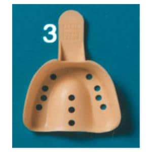 Waterpik Sani-Trays® Disp Sngl Arch Impression Tray Perforated 3 Med Upr 12/Bx