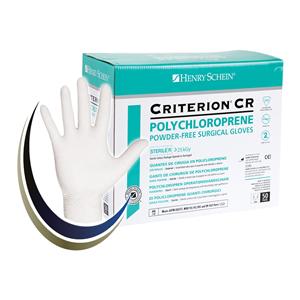 Criterion Polychloroprene Surgical Gloves 6.5 White 50Pr/Bx
