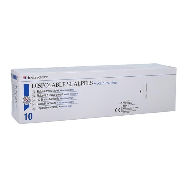 Disposable Scalpel #15S Stainless Steel Sterile