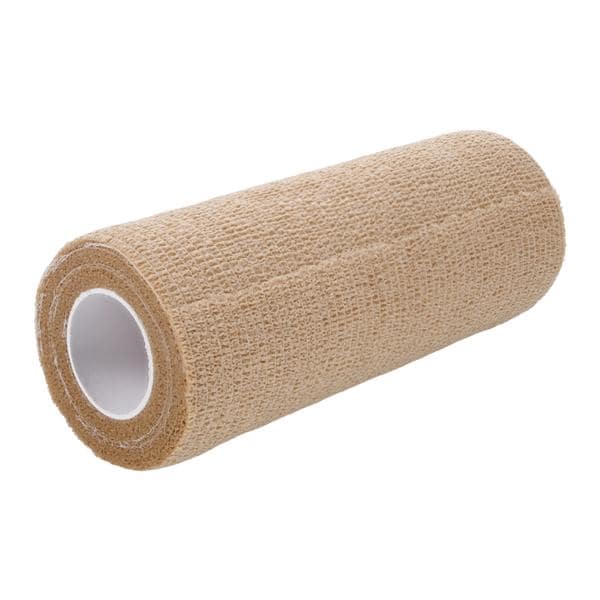 Self-Adherent Bandage Non-Woven Fabric 6"x5yd Tan Non-Sterile Ea, 12 EA/BX