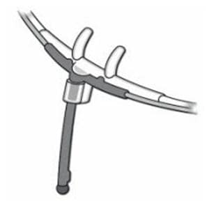 Thermistor Cannula/Holder Thermisense For Pressure/Snore Adult 25/Ca