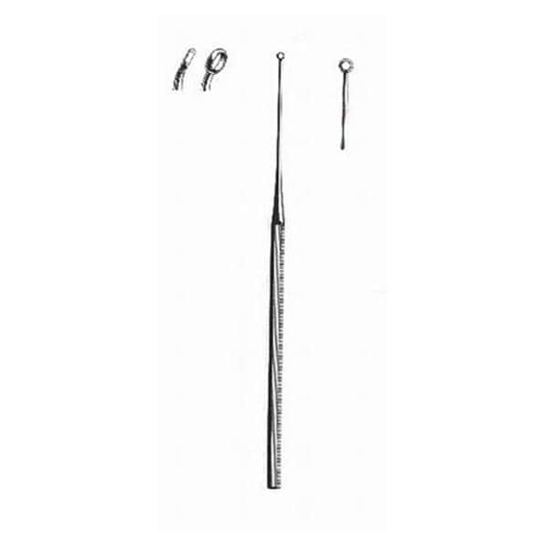 Buck Ear Curette 6-1/2" German Stainless Steel Ea