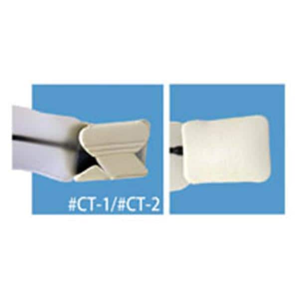 Comfort Secure Tab Holders Light Beige 2 50/Bx