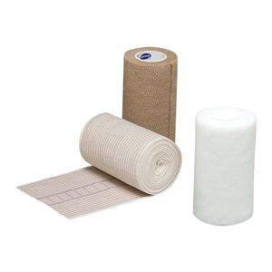 ThreePress Compression Bandage Gauze _ Tan/White 8/Ca