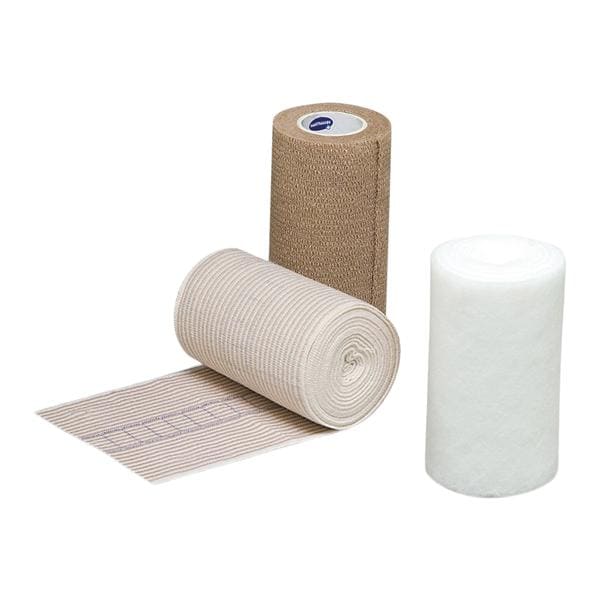 ThreePress Compression Bandage Gauze _ Tan/White 8/Ca