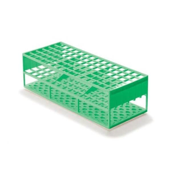 Tube Rack 13mm 90 Place Green 2/Pk