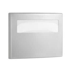 Toilet Seat Cover Dispenser Satin Finish Ea