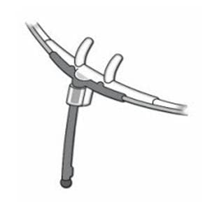 Cannula/Holder Pediatric 25/Ca