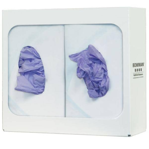 Metal Glove Box Holder Double Ea