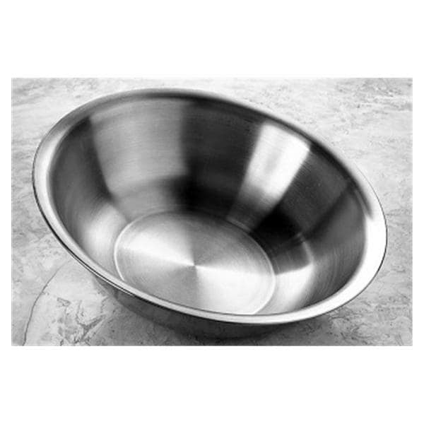 Solution Bowl Round Stainless Steel Silver 5-5/8qt