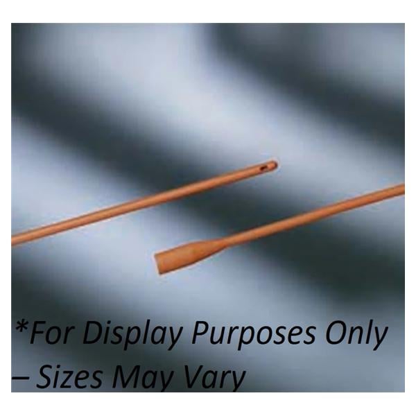 Catheter Intermittent Bardex 8Fr Straight Hollow Round Tip Rubber 16" CA