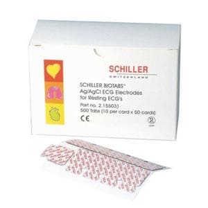 SUPA Blue Sensor Electrocardio Electrode For Resting EKG 100/Pk