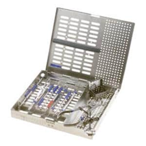 Thompson Instrument Cassette Stainless Steel Silver 10 Instruments Ea