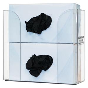 PETG Plastic Glove Box Holder Double Ea