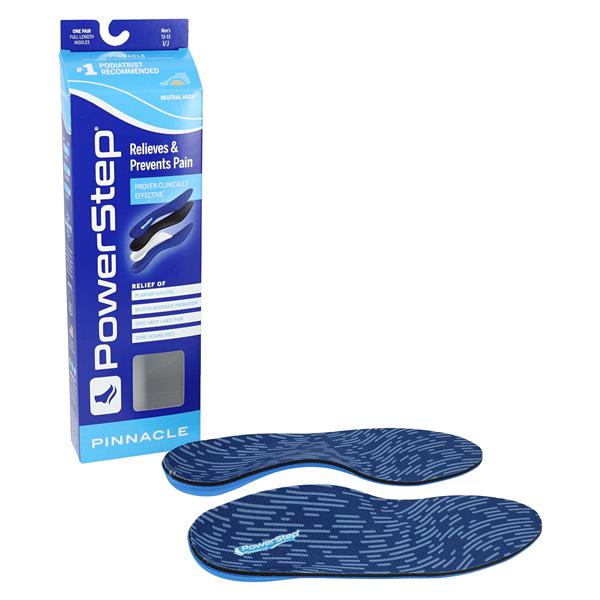 Powerstep Pinnacle Insole Men 12-13.5 / Women 14-15.5