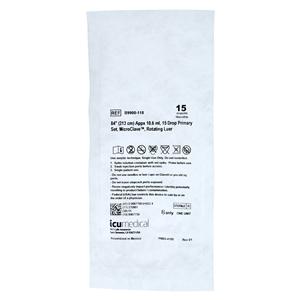 IV Administration Set Bravo 24 84" 15 Drops/mL Priming Volume 10.4mL 25/Ca