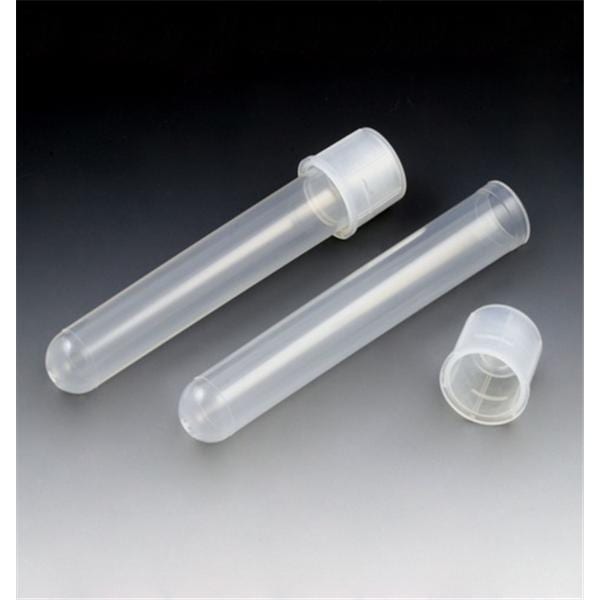 Culture Tube Polystyrene 14mL 17x100mm Sterile 500/Ca