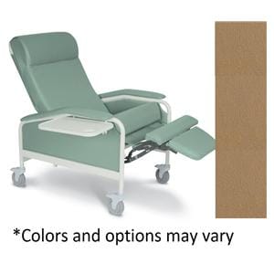 CareCliner XL Clinical Recliner Vinyl 450lb Capacity Doe Ea