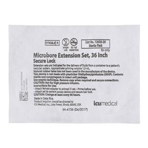 Lifeshield IV Extension Set 36" Option-Lok Male Adapter/Female Adapter 50/Bx