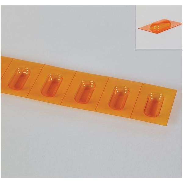 Class A 1-Year Dating Blister Amber PVDC Small 1600/Pk