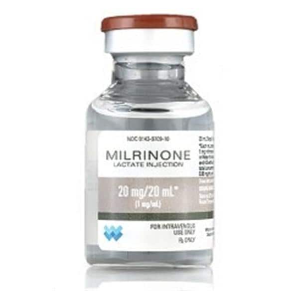 Milrinone Lactate Injection 1mg/mL SDV 20mL 10/Package