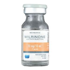 Milrinone Lactate Injection 1mg/mL SDV 10mL 10/Package