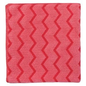 Cloth Hygen Microfiber 16x16 Red 12/Pk 12/Pk