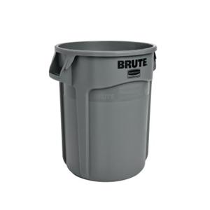 Can Trash Brute Resin Integrated Cinches Vented/Rounded Handles 6/Ca