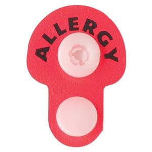 Ident-Alert Alert Snap Poly Red Adult / Pediatric 240/Bx