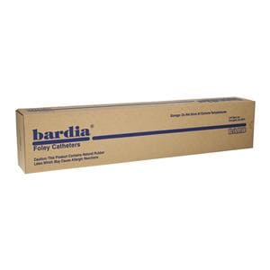 Bardia 2-Way Foley Catheter Medium Tip Silicone Coated Latex 12Fr 5cc