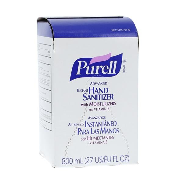 Purell Gel Sanitizer 800 mL Refill 1/Ea, 12 EA/CA