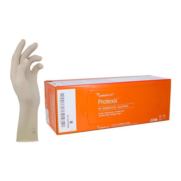 Protexis PI Polyisoprene Surgical Gloves 8 Flesh 50Pr/Bx