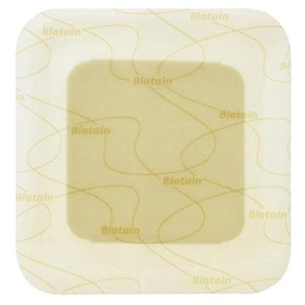 Biatain Polyurethane Foam Wound Dressing 7x7" Sterile Adhesive Natural Spr Abs