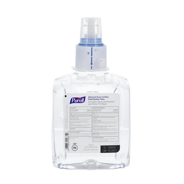 Purell Advanced Foam Sanitizer 1200 mL Refill Bottle 2/Ca