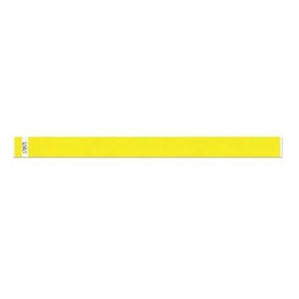 Tytan-Band Identification Wristband Tyvek Yellow Adult 500/Pk