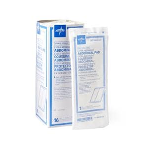 Caring Cotton ABD Pad 8x10" Sterile Not Made With Natural Rubber Latex, 20 BX/CA