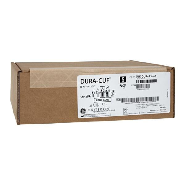 Critikon Dura-Cuf Blood Pressure Cuff Wne LF For Monitor 5/Bx