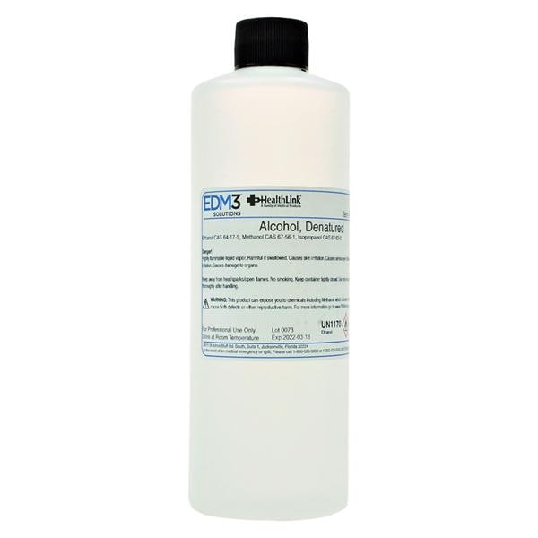 Alcohol Denatured 1 16oz Ea