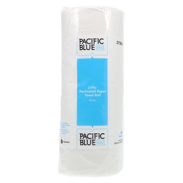 Pacific Blue Select Perforated Towel Roll Disp Ppr 2 Ply 11x8.8 Wht 85/Rl, 30 RL/CA