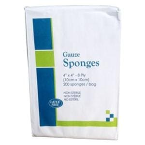 Medipore +Pad 100% Woven Cotton Gauze Sponge 4x4" 8 Ply Non-Sterile