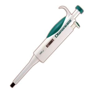 Diamond PRO Fixed Volume Pipette 1000uL Non-Graduated Light Green Ea