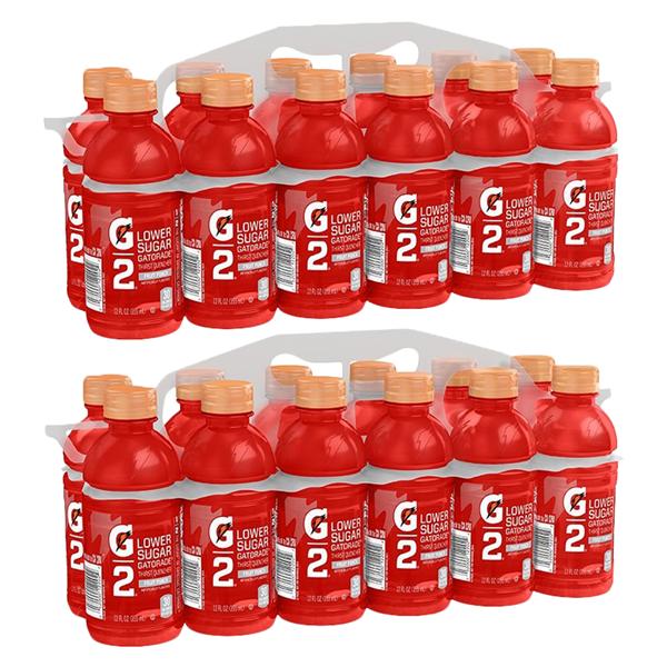 Gatorade G2 Nutritional Beverage Fruit Punch 12oz Bottle 24/Ca